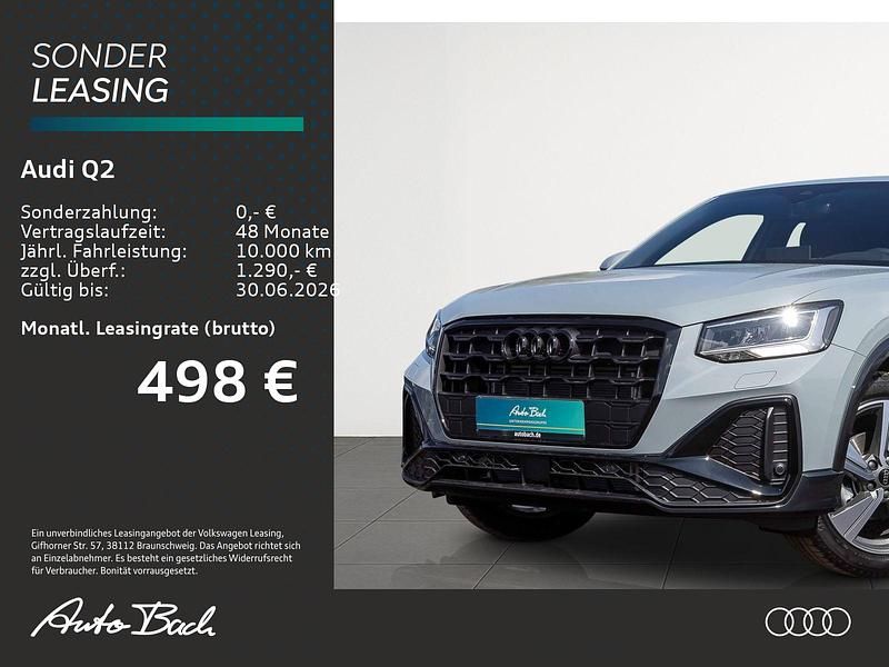 Ny Audi Q2 S-Line 150 HK (110 kW) 2026 Grå SUV