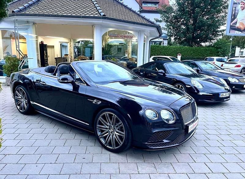 Gebraucht Bentley Continental GT Convertible 635 PS (467 kW) 2016 Braun Cabrio