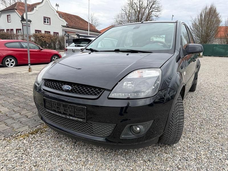 Second-hand Ford Fiesta 75 CP (55 kW) 2009 Negru Hatchback