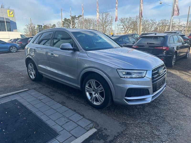 Silber Gebraucht 2017 Audi Q3 S-Line SUV | 19.599 € (Fairer Preis) - Bild 1/4