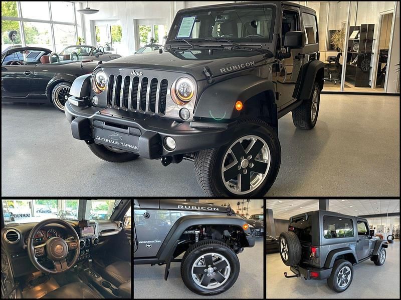 Grau Gebraucht 2016 Jeep Wrangler Unlimited Rubicon SUV | 37.990 € (Teuer) - Bild 1/3