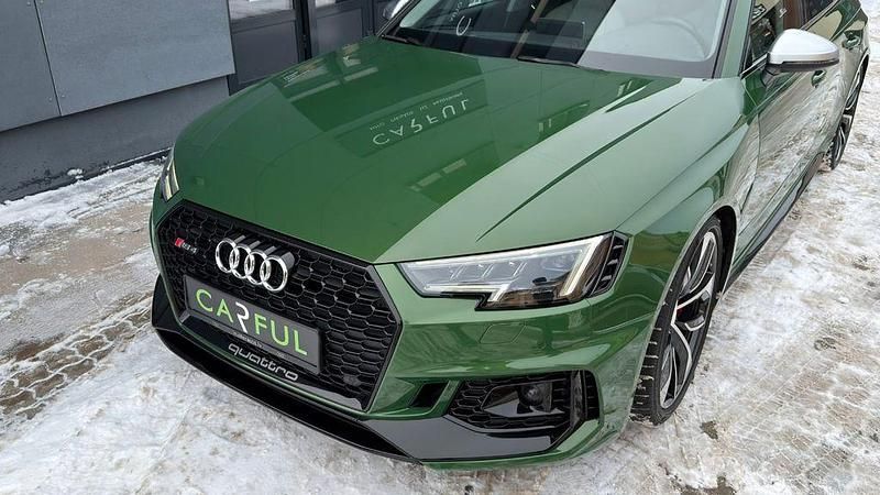 Gebraucht Audi RS4 Black Edition 450 PS (330 kW) 2018 Grün Kombi