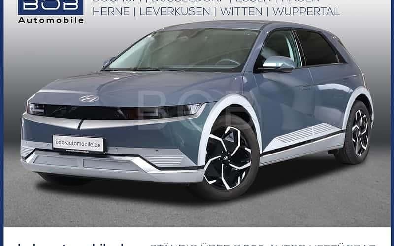 Blau Gebraucht 2022 Hyundai Ioniq 6 Techniq Limousine | 28.850 € (Etwas zu teuer) - Bild 1/4