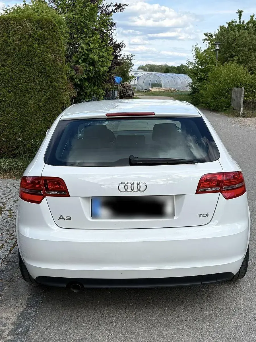 Gebraucht Audi A3 Ambiente 90 PS (66 kW) 2011 Weiß Kleinwagen