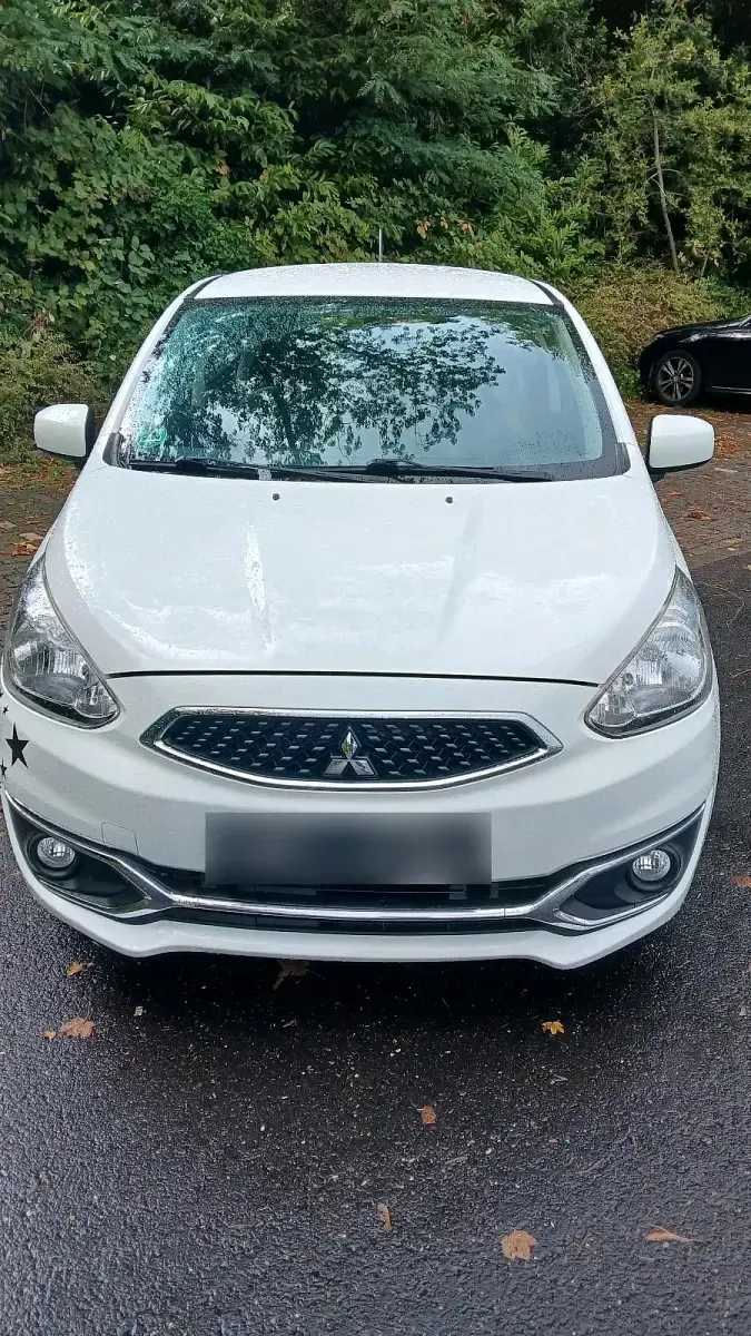 Gebraucht Mitsubishi Space Star 70 PS (51 kW) 2017 Weiß Kleinwagen