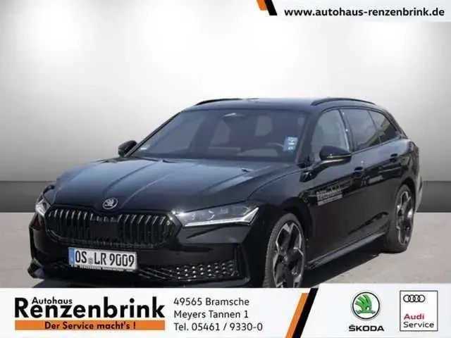 Schwarz Gebraucht 2025 Skoda Superb SportLine Kombi | 47.949 € (Teuer) - Bild 1/4