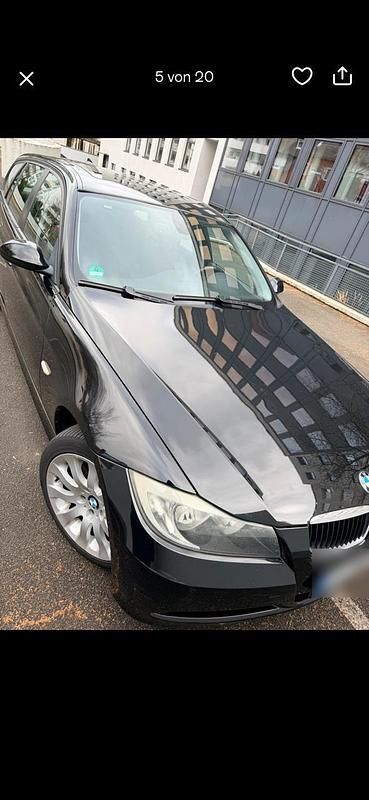 Gebraucht BMW 320 150 PS (110 kW) 2007 Schwarz Kombi