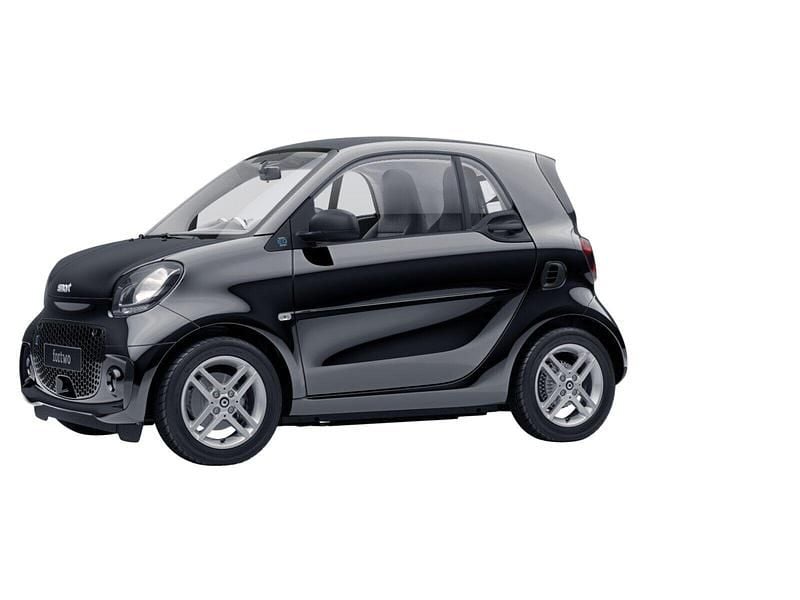 Gebraucht Smart ForTwo Coupé 60 kW (82 PS) 2021 Schwarz Kleinwagen