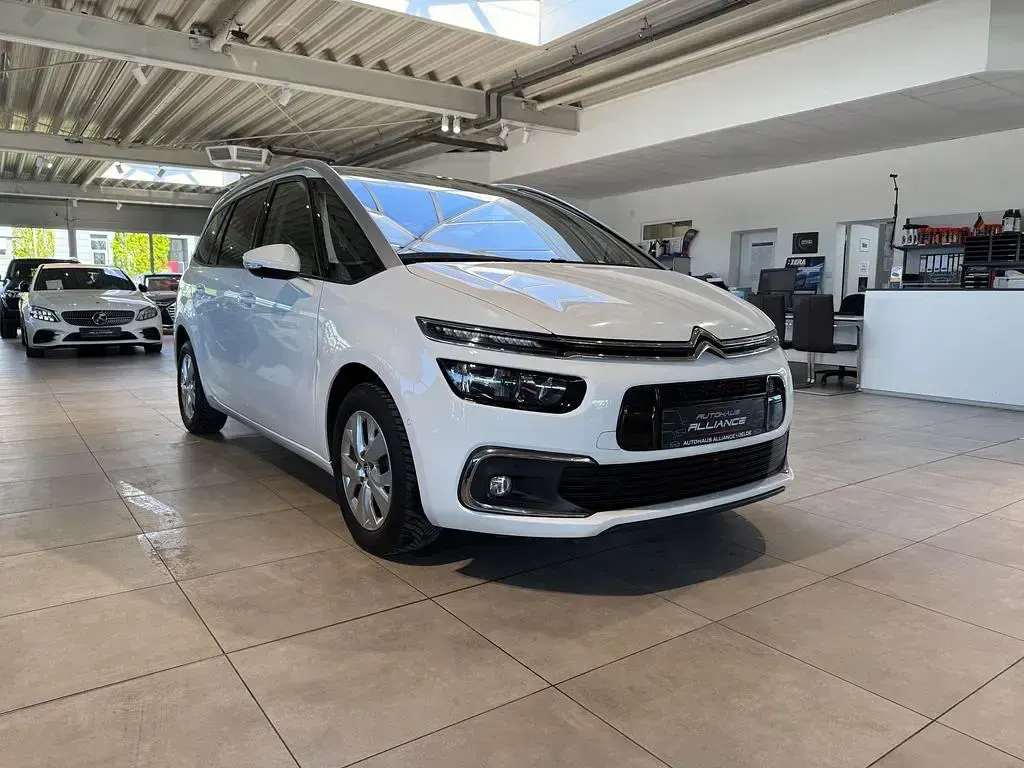Gebraucht Citroën Grand C4 Picasso SELECTION 131 PS (96 kW) 2019 Weiß Van / Kleinbus