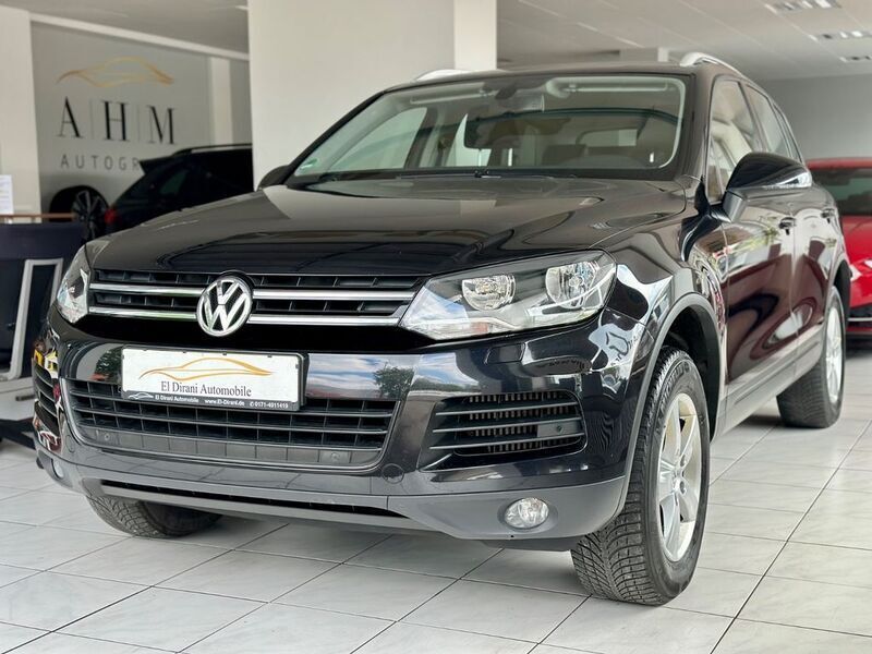 Schwarz Gebraucht 2011 VW Touareg SUV | 13.590 € (Guter Preis) - Bild 1/4