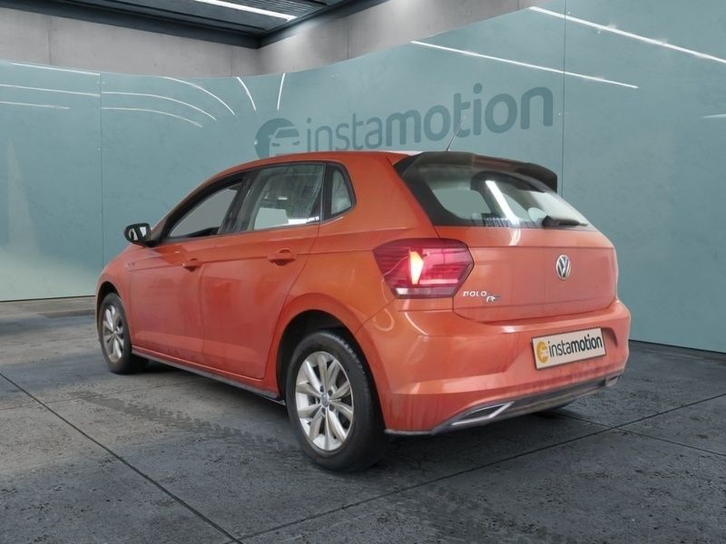Gebraucht VW Polo Highline 95 PS (69 kW) 2019 Orange Limousine