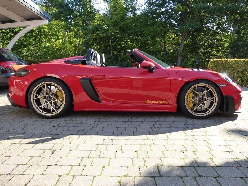 Gebraucht Porsche Boxster Spyder 500 PS (367 kW) 2025 Indischrot Cabrio