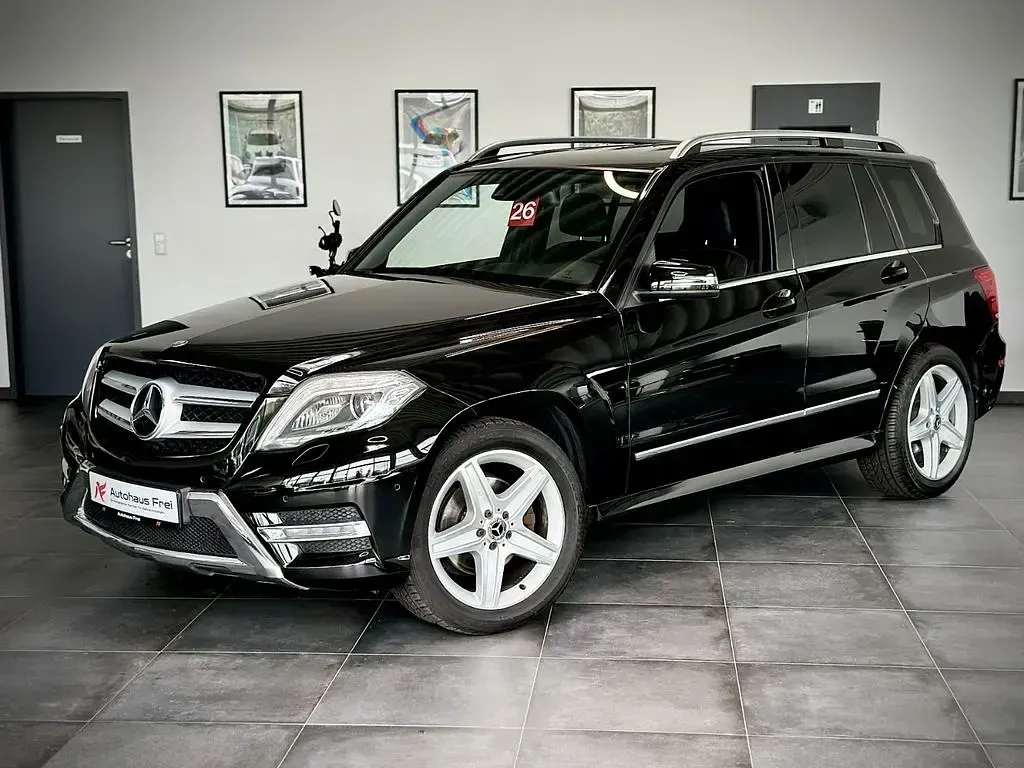 Gebraucht Mercedes GLK220 AMG line 170 PS (125 kW) 2013 Obsidianschwarz SUV