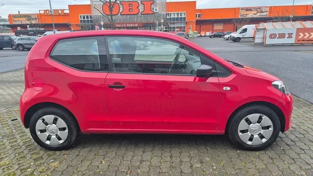 Gebraucht VW up! move up! 60 PS (44 kW) 2011 Rot Kleinwagen