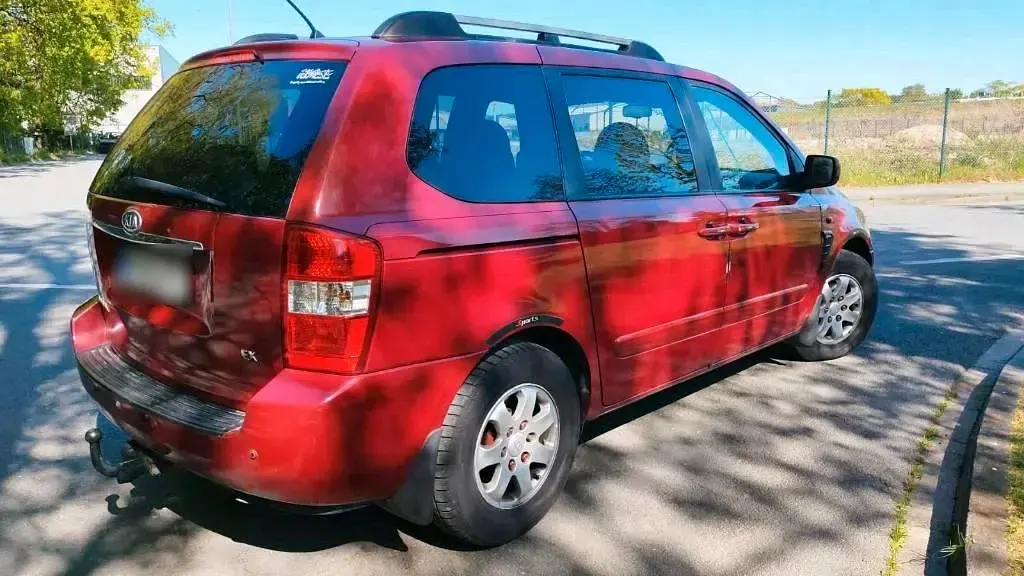 Brugt Kia Carnival 184 HK (135 kW) 2006 Rød MPV