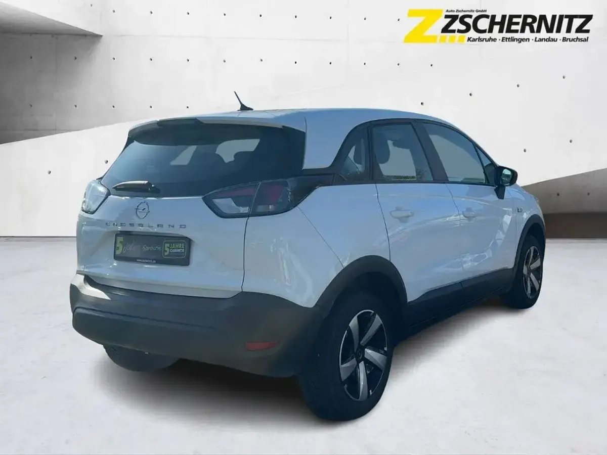 Gebraucht Opel Crossland X Enjoy 110 PS (80 kW) 2023 Jade weiss/arktis weiss SUV