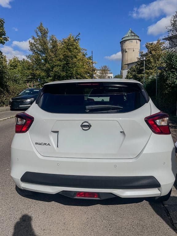 Weiß Gebraucht 2019 Nissan Micra N-Connecta Kleinwagen | 9.990 € (Guter Preis) - Bild 1/4