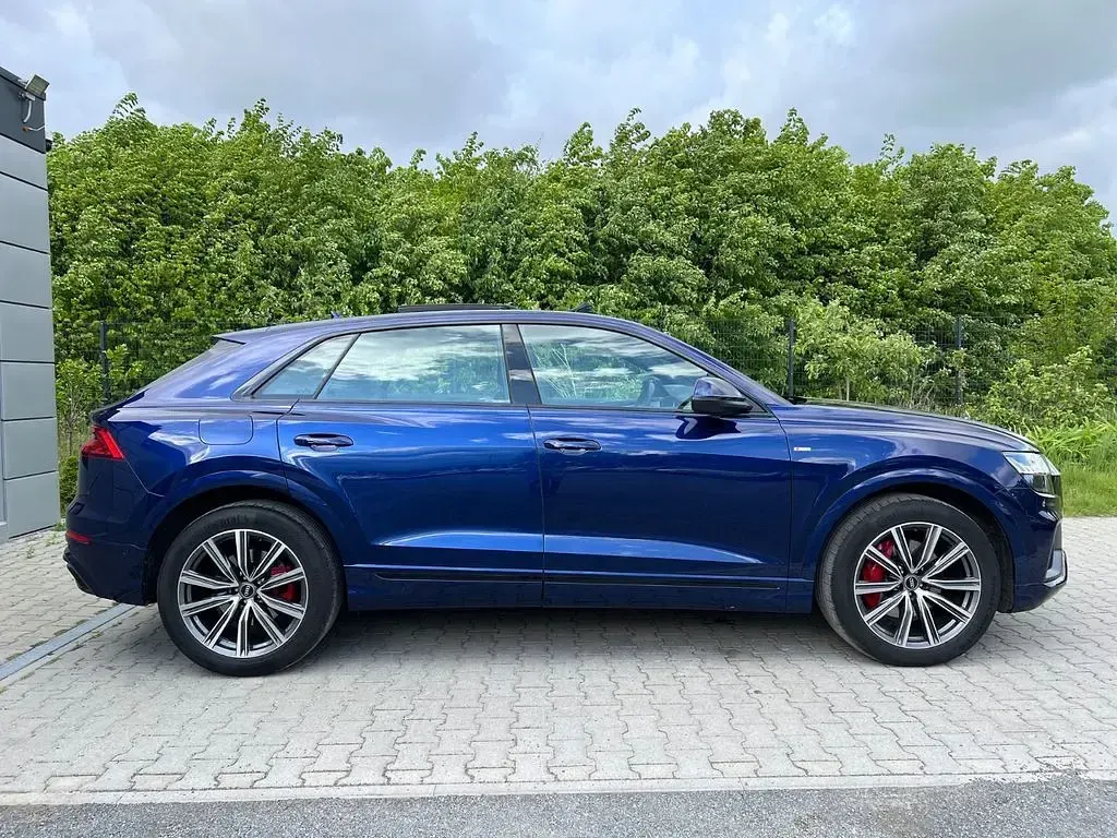 Usata Audi Q8 S-Line 286 CV (210 kW) 2022 Blu SUV
