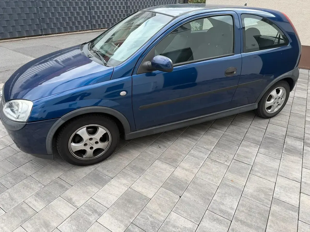 Gebraucht Opel Corsa 75 PS (55 kW) 2003 Blau Kleinwagen