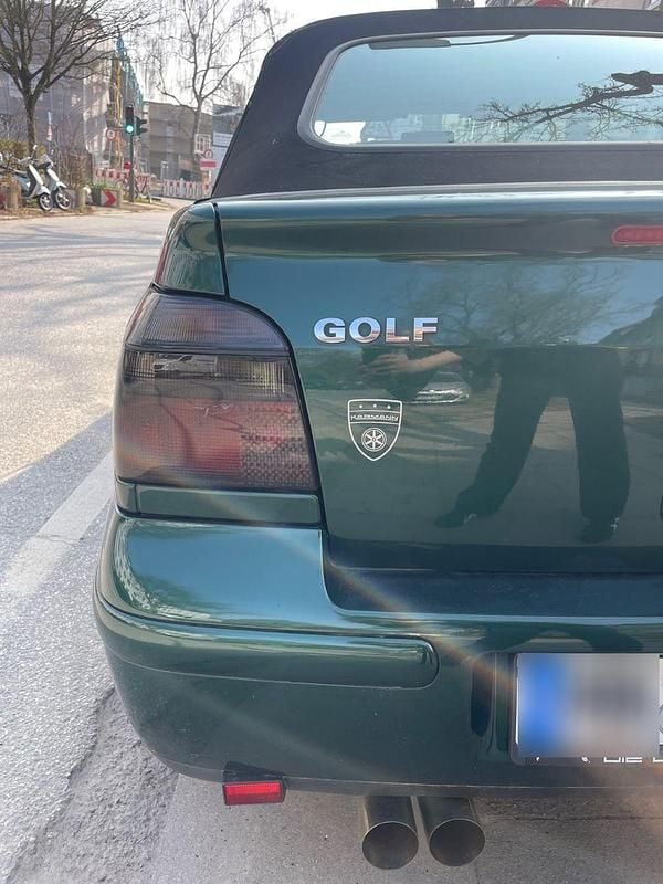 Gebraucht VW Golf Cabriolet GTI 116 PS (85 kW) 2000 Grün Cabrio