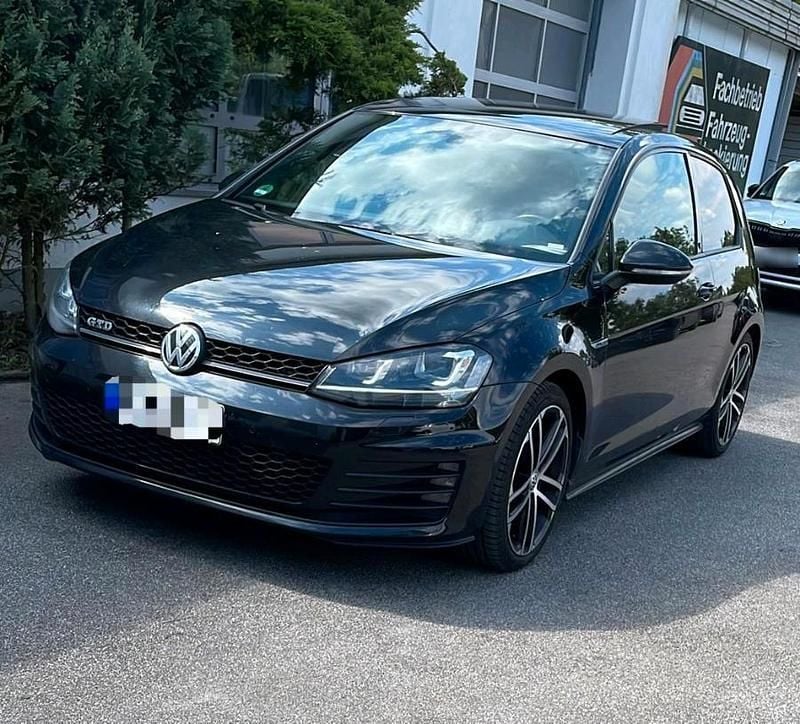 Gebraucht VW Golf GTD 184 PS (135 kW) 2016 Schwarz Coupé