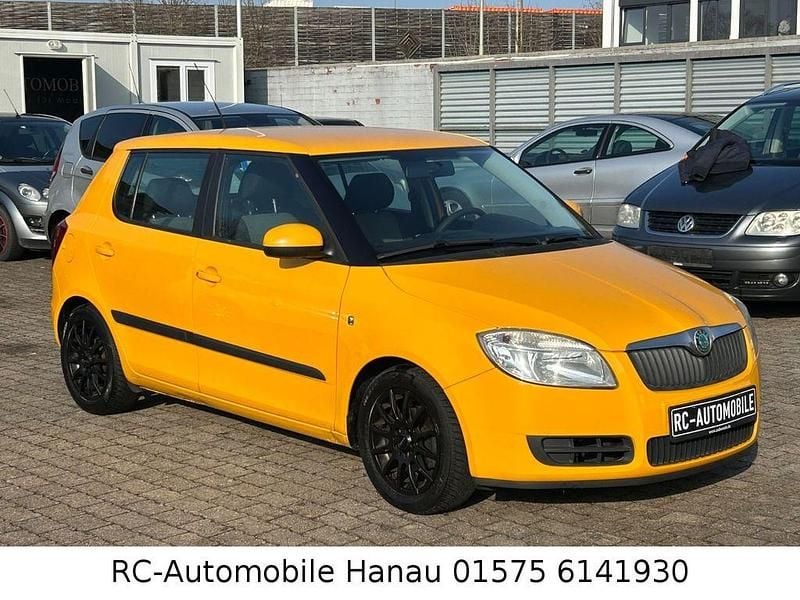Gebraucht Skoda Fabia 63 PS (46 kW) 2009 Orange Kleinwagen