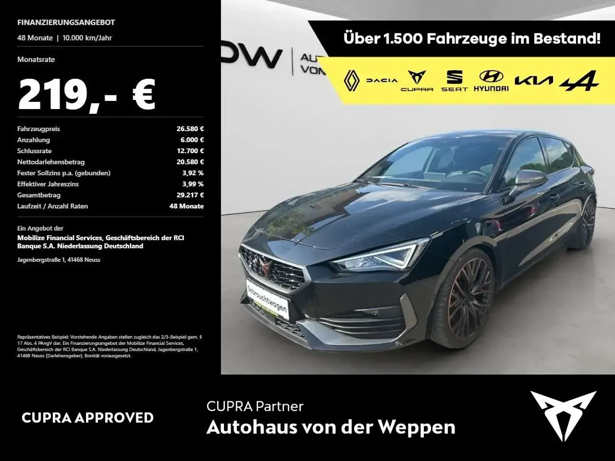 Gebraucht Cupra Leon VZ 300 PS (220 kW) 2022 Limousine