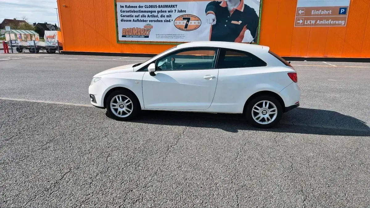 Gebraucht Seat Ibiza 105 PS (77 kW) 2010 Weiß Kleinwagen