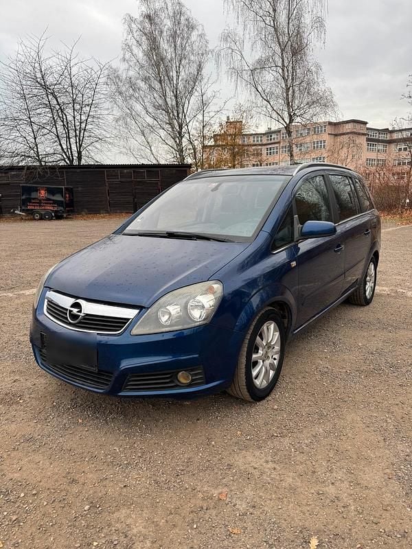 Blau Gebraucht 2005 Opel Zafira Van / Kleinbus | 1.000 € (Superpreis) - Bild 1/4