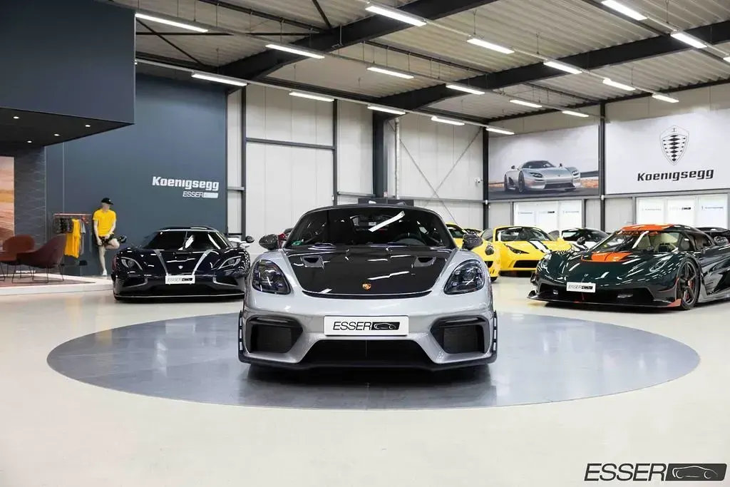 Gebraucht Porsche 718 Spyder 500 PS (367 kW) 2024 U21v gtsilbermetallic Cabrio