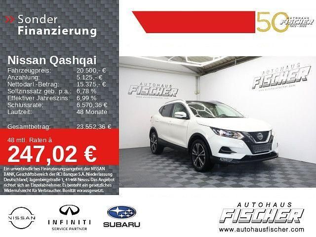 Weiß Gebraucht 2019 Nissan Qashqai N-Way SUV | 18.480 € (Fairer Preis) - Bild 1/4