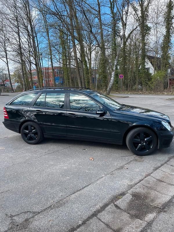 Gebraucht Mercedes C180 2007 Schwarz Kombi