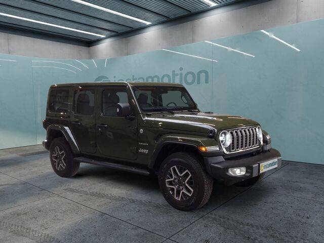 Grün Neu 2024 Jeep Wrangler Sahara SUV | 64.040 € (Fairer Preis) - Bild 1/2