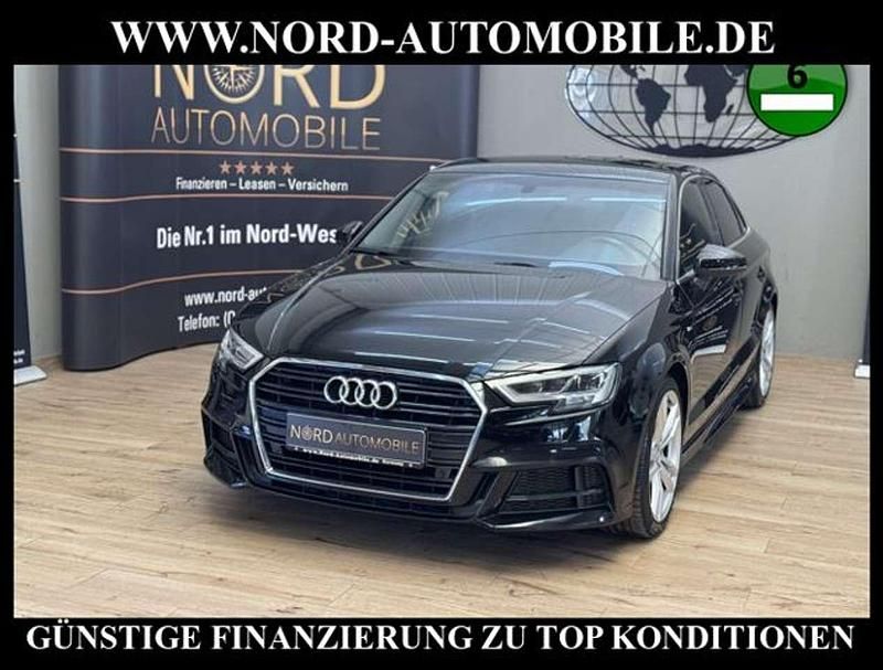 Brillantschwarz Gebraucht 2020 Audi A3 S-Line Limousine | 22.400 € (Fairer Preis) - Bild 1/3