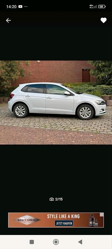 Gebraucht VW Polo Comfortline 95 PS (69 kW) 2019 Weiß Kleinwagen