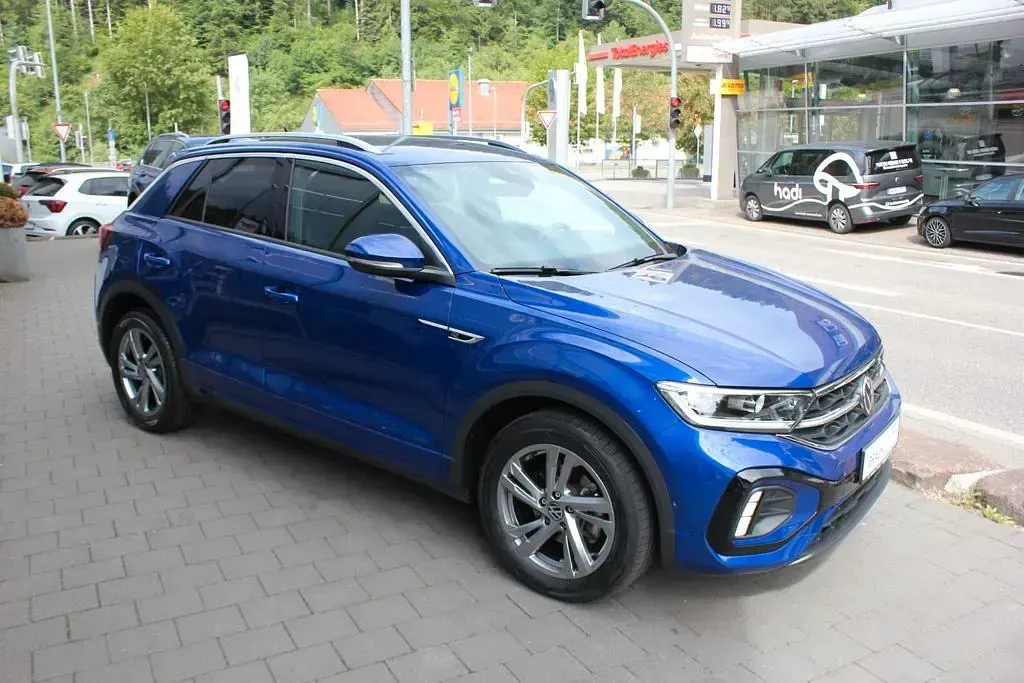 Gebraucht VW T-Roc R-line 116 PS (85 kW) 2024 Blau SUV