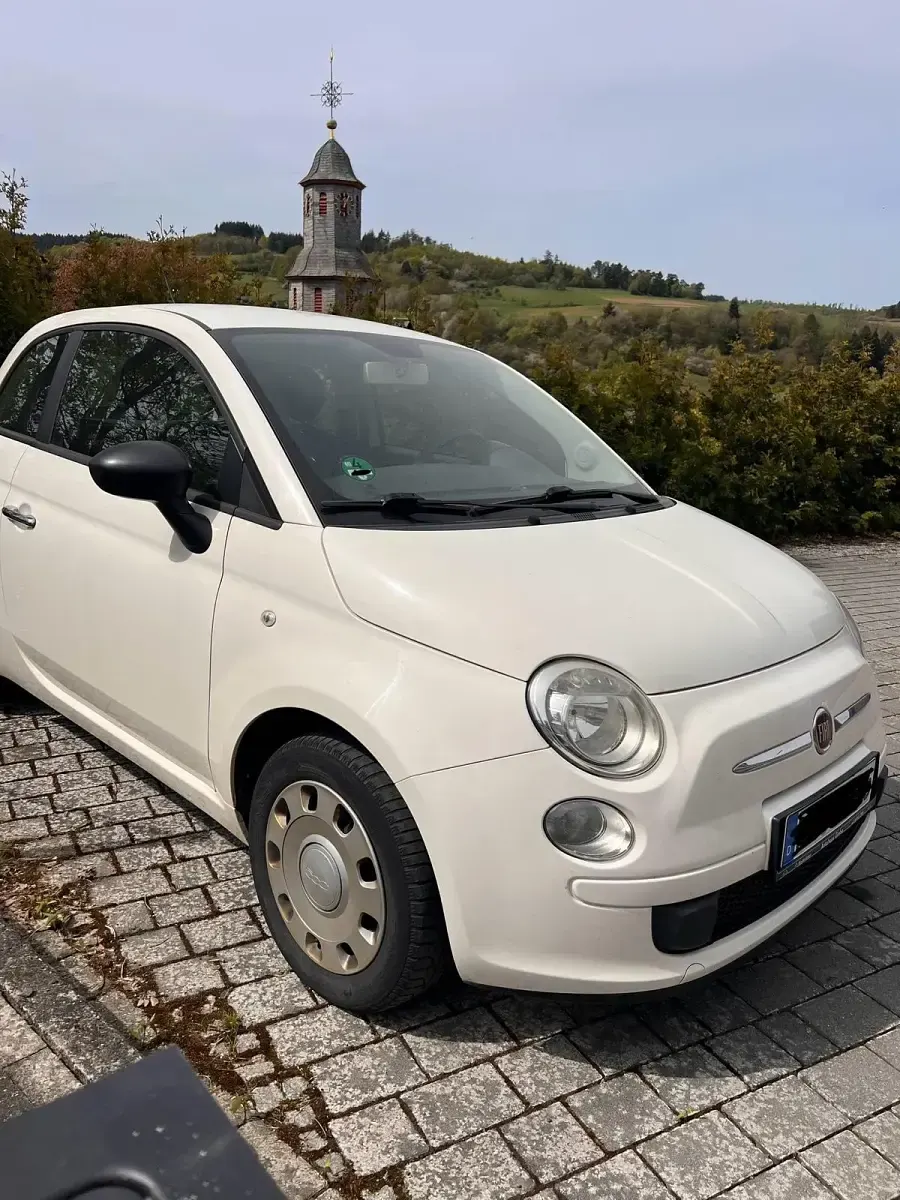 Gebraucht Fiat 500 69 PS (50 kW) 2011 Weiß Kleinwagen