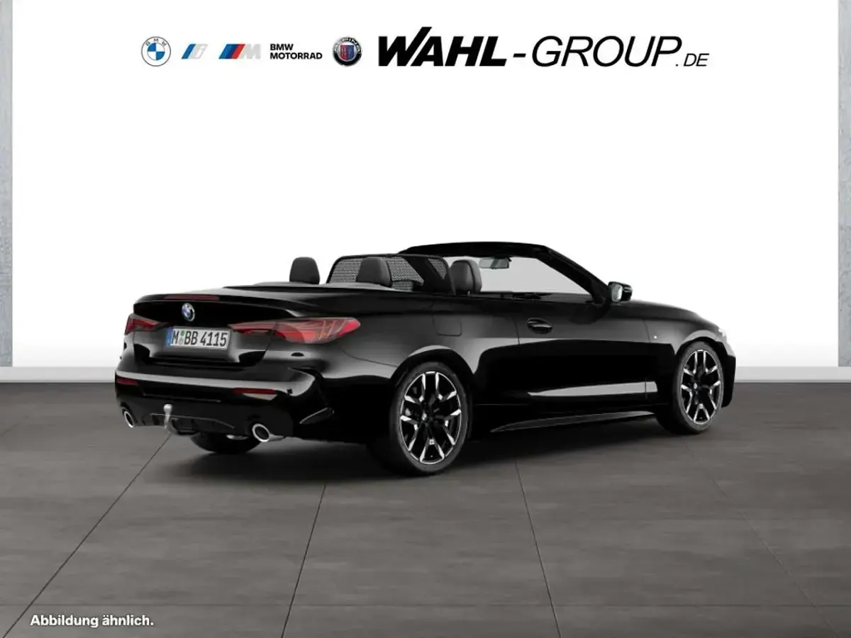 Neu BMW 420 Cabriolet Comfort Edition 184 PS (135 kW) 2026 Saphirschwarz metallic Cabrio