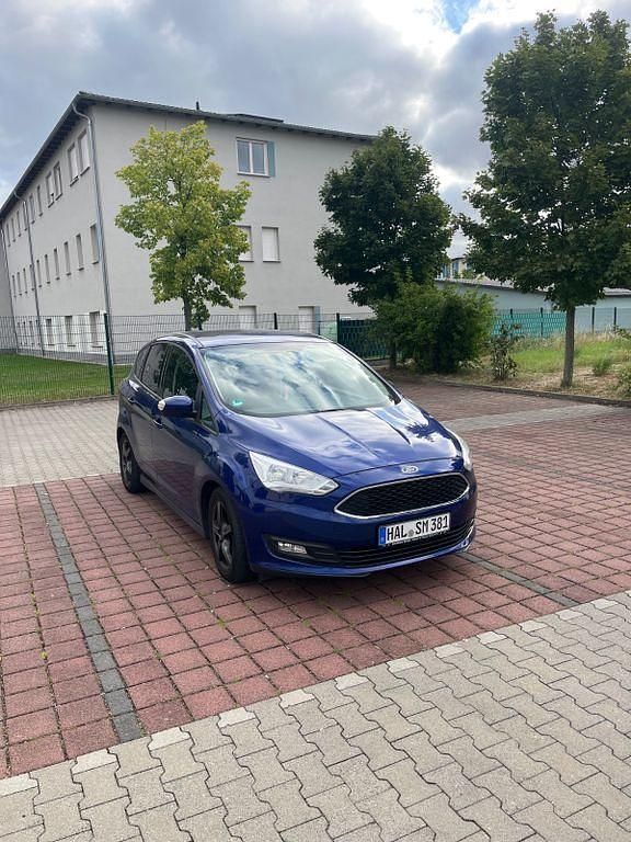 Blau Gebraucht 2015 Ford C-MAX Ambiente Van / Kleinbus | 6.400 € - Bild 1/4
