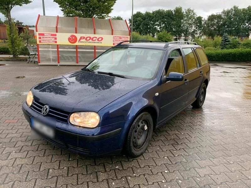 Blau Gebraucht 2001 VW Golf IV Kombi | 900 € (Guter Preis) - Bild 1/4