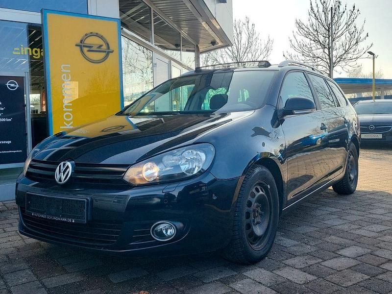 Gebraucht VW Golf VI Match 140 PS (102 kW) 2012 Schwarz Kleinwagen