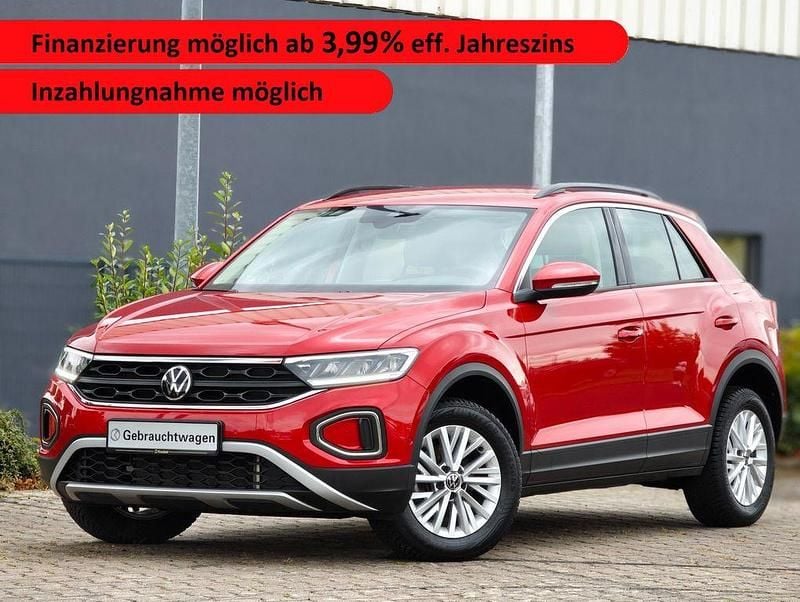 Kings red metallic Gebraucht 2022 VW T-Roc Life SUV | 21.249 € (Fairer Preis) - Bild 1/4