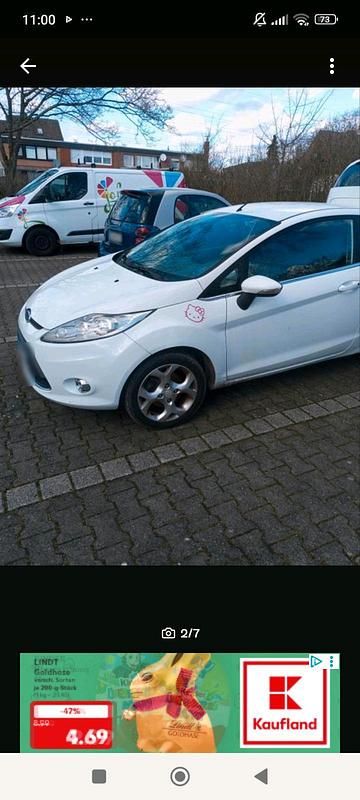 Gebraucht Ford Fiesta 120 PS (88 kW) 2009 Weiß Kleinwagen