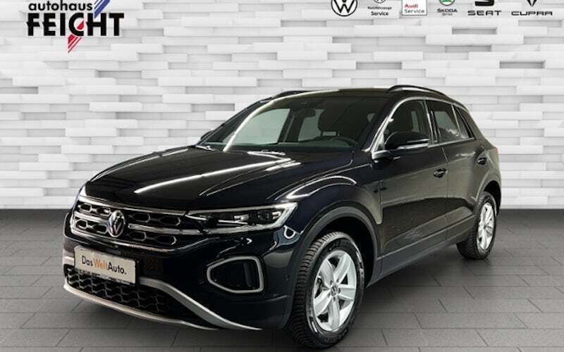 Schwarz Gebraucht 2024 VW T-Roc Move SUV | 34.199 € (Etwas zu teuer) - Bild 1/4