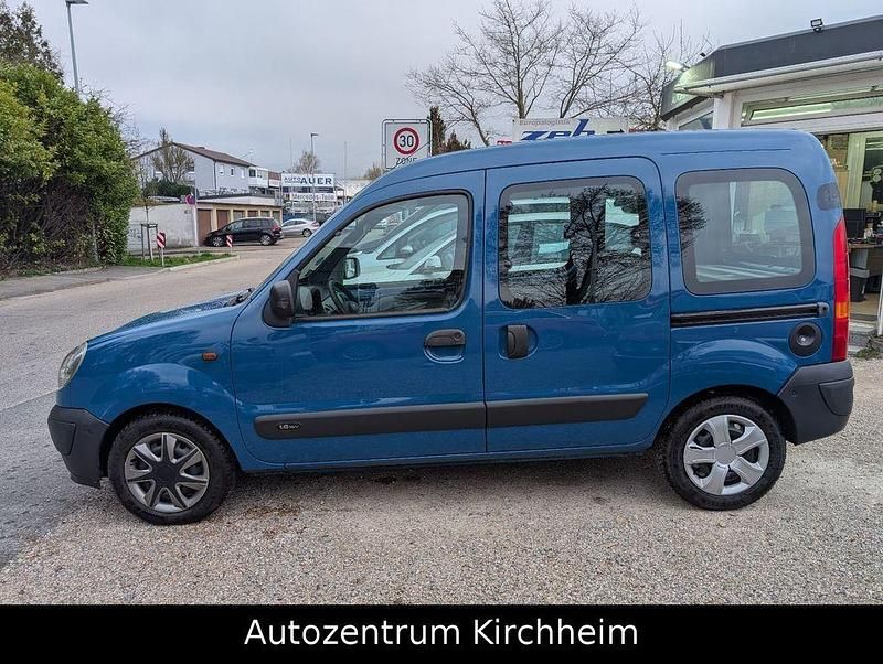 Gebraucht Renault Kangoo Expression 95 PS (69 kW) 2003 Blau Van / Kleinbus