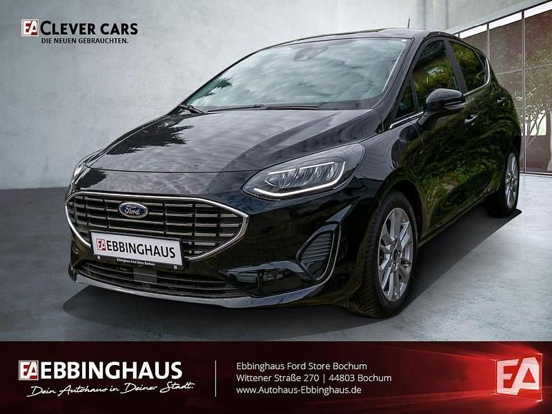 Schwarz Gebraucht 2023 Ford Fiesta Titanium Kleinwagen | 16.249 € (Superpreis) - Bild 1/4