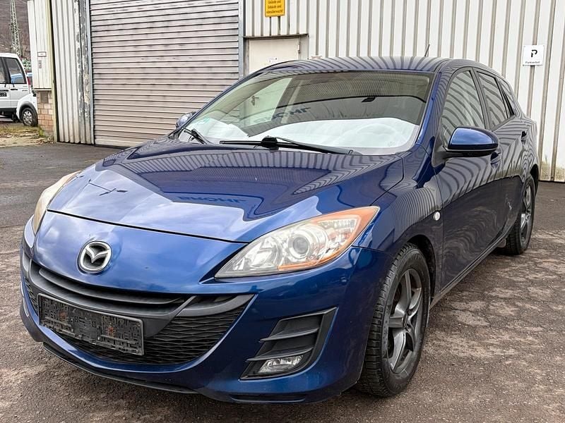 Blau Gebraucht 2010 Mazda 3 Kleinwagen | 999 € - Bild 1/4