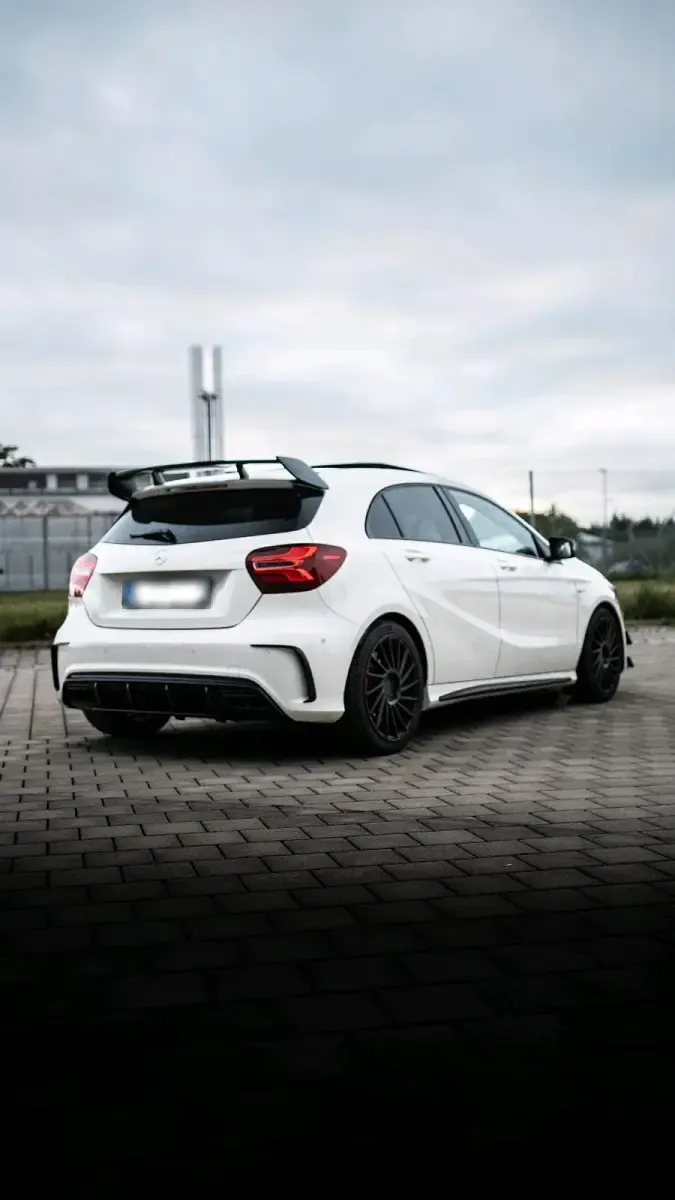 Gebraucht Mercedes A45 AMG AMG 381 PS (280 kW) 2017 Weiß Kleinwagen
