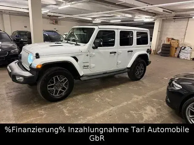Gebraucht Jeep Wrangler Sahara 200 PS (147 kW) 2019 Weiß SUV
