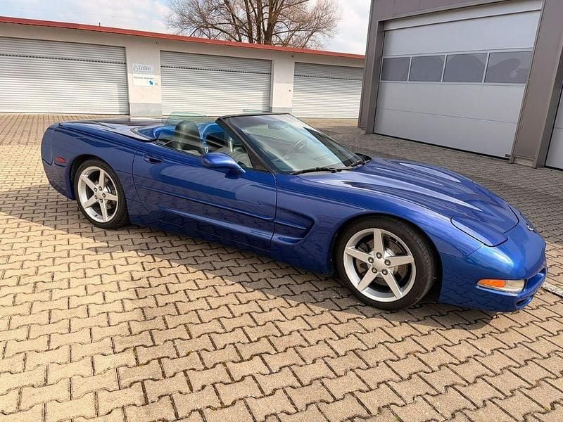 Second-hand Corvette C5 355 CP (261 kW) 2003 Albastru Cabrio